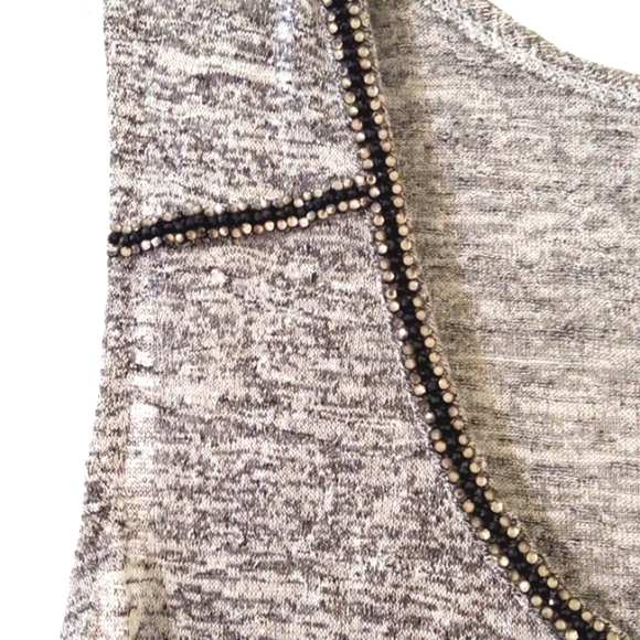 JUICY COUTURE MARSHMALLOW BLACK WHITE RHINESTONE TANK TOP SIZE XL NWT - Picture 2 of 5